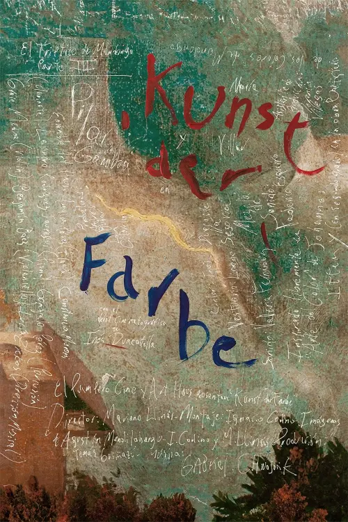 Movie poster "Kunst der Farbe"