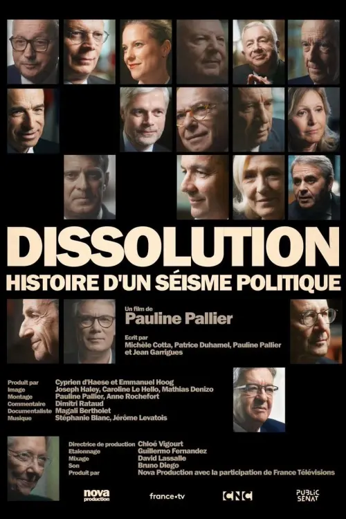 Movie poster "Dissolution, histoire d