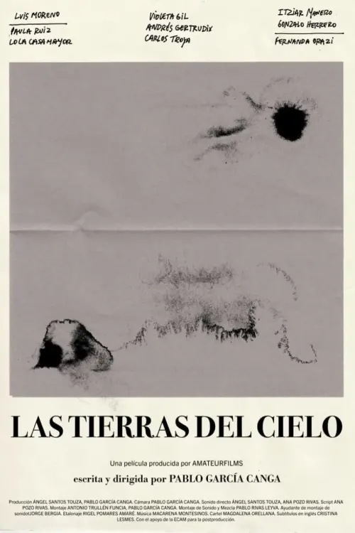 Movie poster "Las Tierras del Cielo"