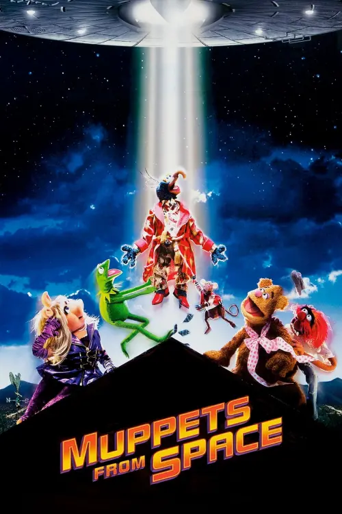 Movie poster "Muppets from Space"