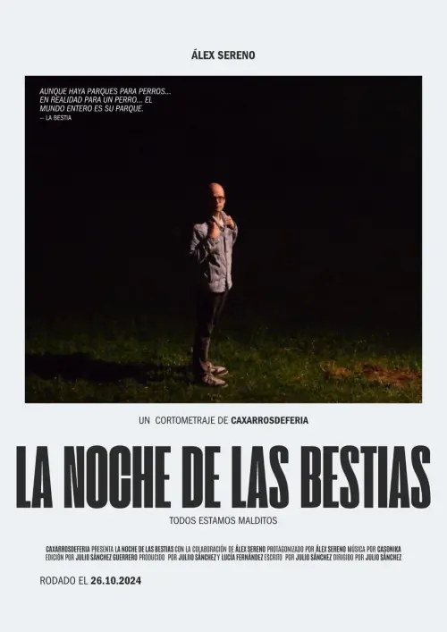 Movie poster "La Noche de las Bestias"