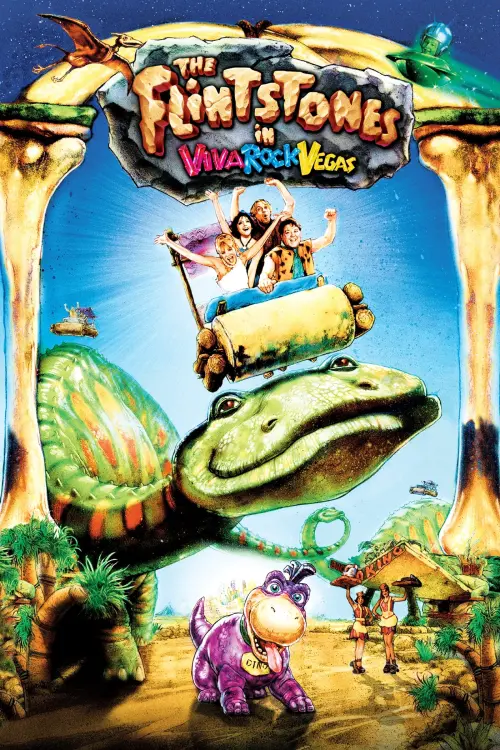 Movie poster "The Flintstones in Viva Rock Vegas"