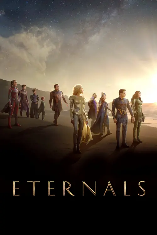 Movie poster "Eternals"