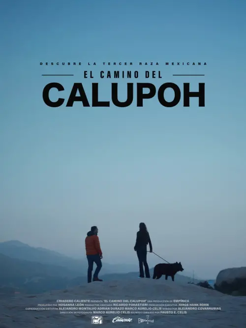 Movie poster "El Camino del Calupoh"