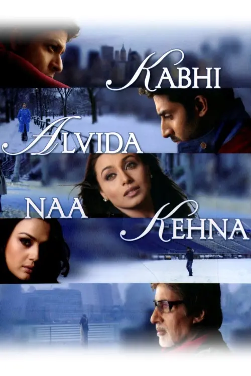 Movie poster "Kabhi Alvida Naa Kehna"