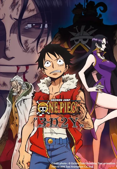 Movie poster "One Piece "3D2Y": Overcome Ace