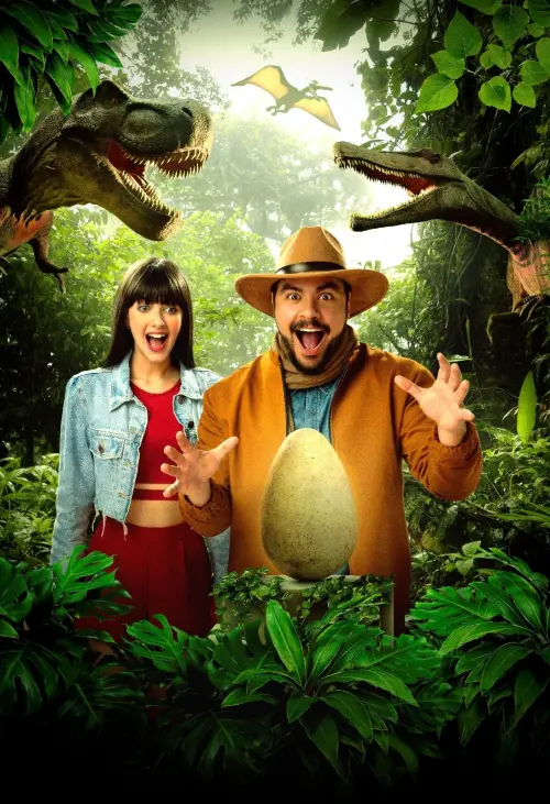 Movie poster "Luccas e Gi em: Dinossauros"