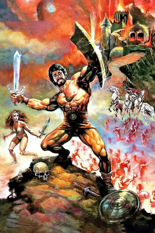 Movie poster "The Adventures of Hercules"