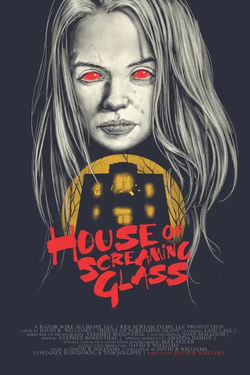 Movie poster "House of Screaming Glass"