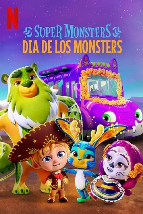 Movie poster "Super Monsters: Dia de los Monsters"