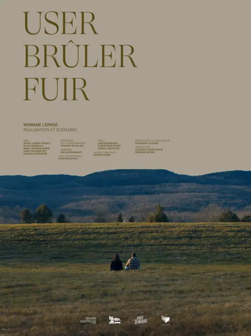 Movie poster "User, brûler, fuir"