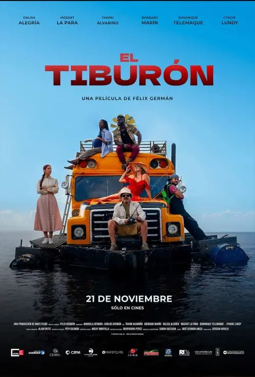 Movie poster "El Tiburón"