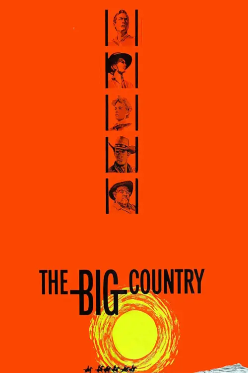 Movie poster "The Big Country"