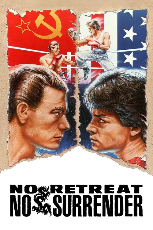 Movie poster "No Retreat, No Surrender"