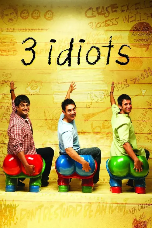 Movie poster "3 Idiots"