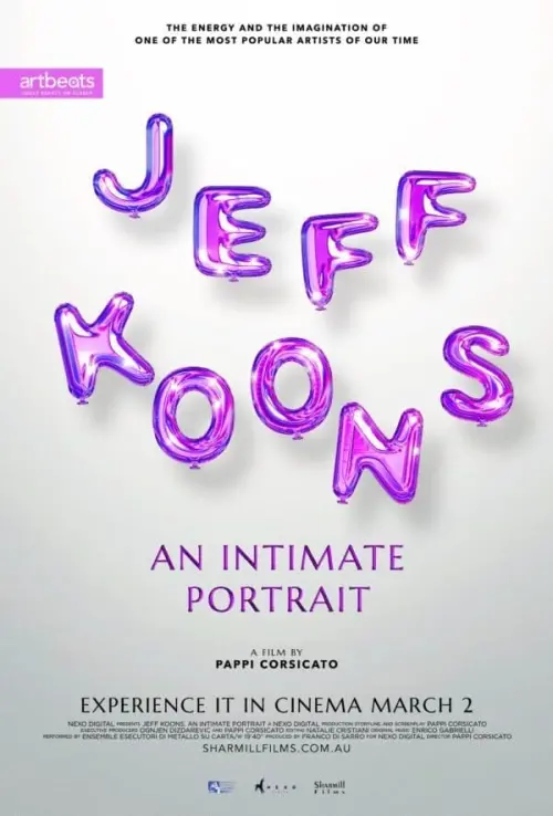 Movie poster "Jeff Koons: A Private Portrait"