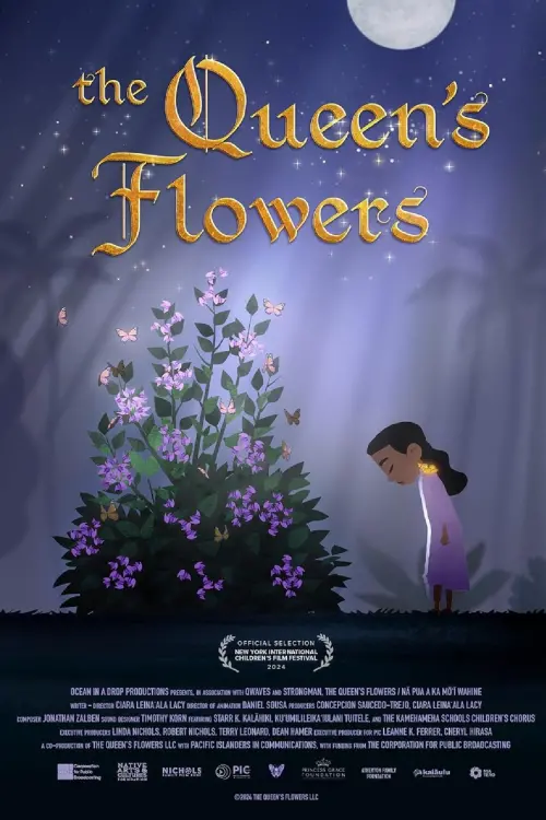 Movie poster "The Queen’s Flowers"