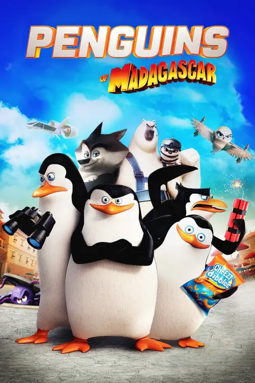 Movie poster "Penguins of Madagascar"