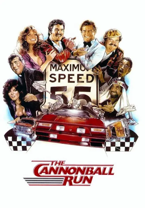 Movie poster "The Cannonball Run"