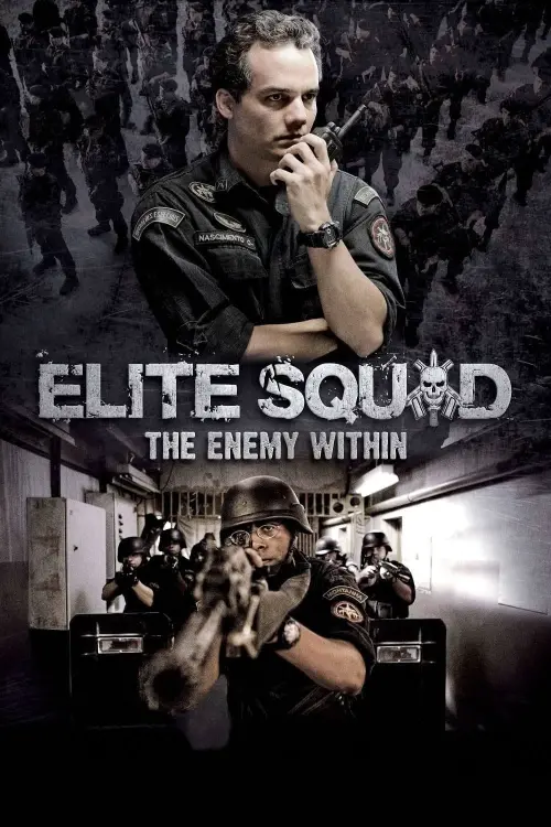 Movie poster "Elite Squad: The Enemy Within"