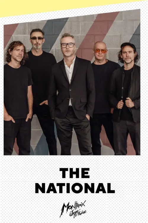 Movie poster "The National - Live At Montreux Jazz Festival"