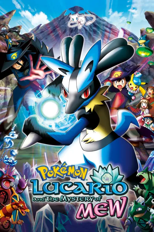 Movie poster "Pokémon: Lucario and the Mystery of Mew"