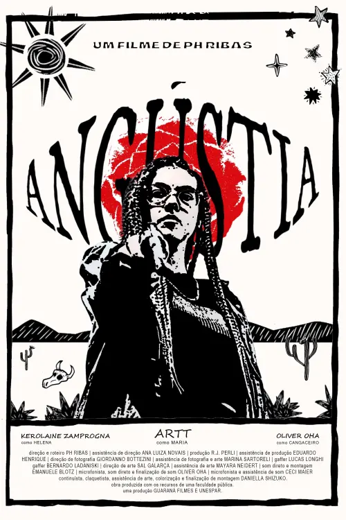 Movie poster "Angústia"