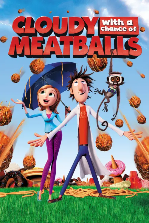 Movie poster "Cloudy with a Chance of Meatballs"