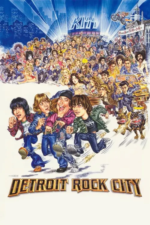 Movie poster "Detroit Rock City"