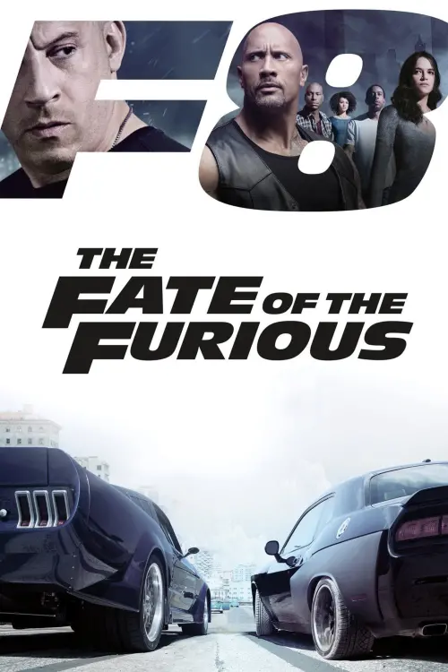 Movie poster "The Fate of the Furious"