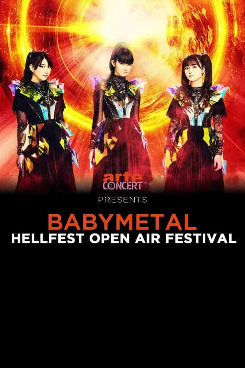 Movie poster "Babymetal - Hellfest 2024"