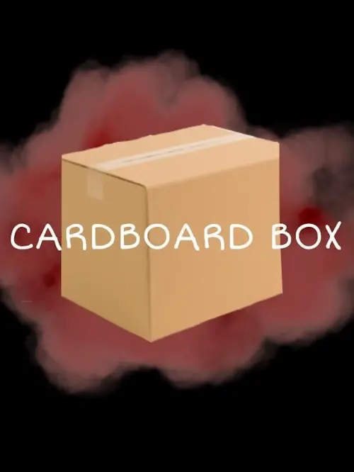 Movie poster "Cardboard Box"