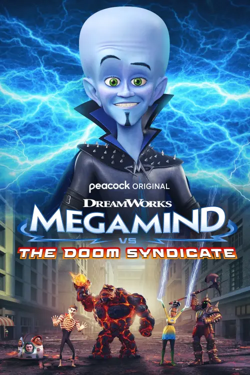 Movie poster "Megamind vs the Doom Syndicate"