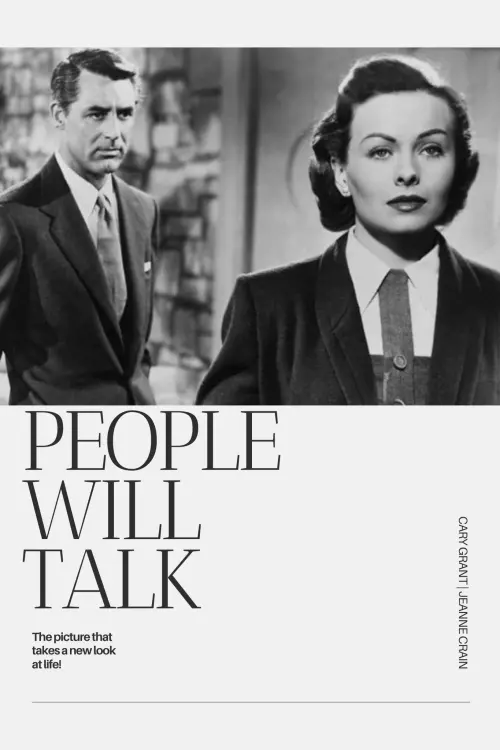 Movie poster "People Will Talk"