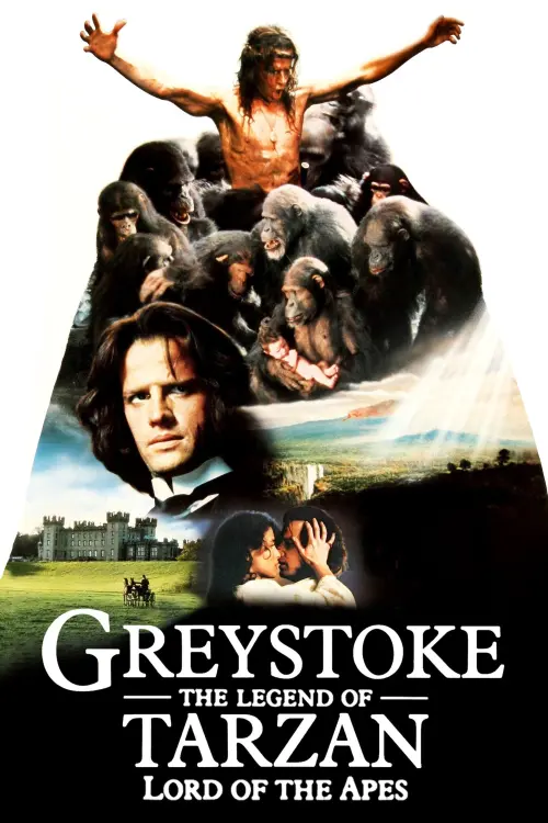 Movie poster "Greystoke: The Legend of Tarzan, Lord of the Apes"