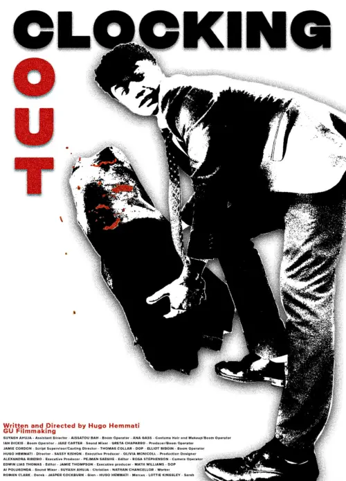 Movie poster "Clocking Out"