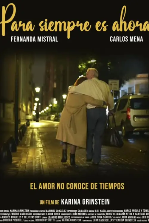 Movie poster "Para siempre es ahora"