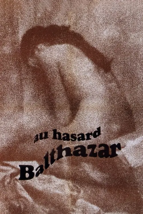 Movie poster "Au Hasard Balthazar"