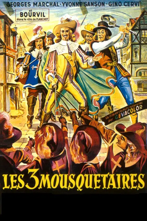 Movie poster "The Three Musketeers"