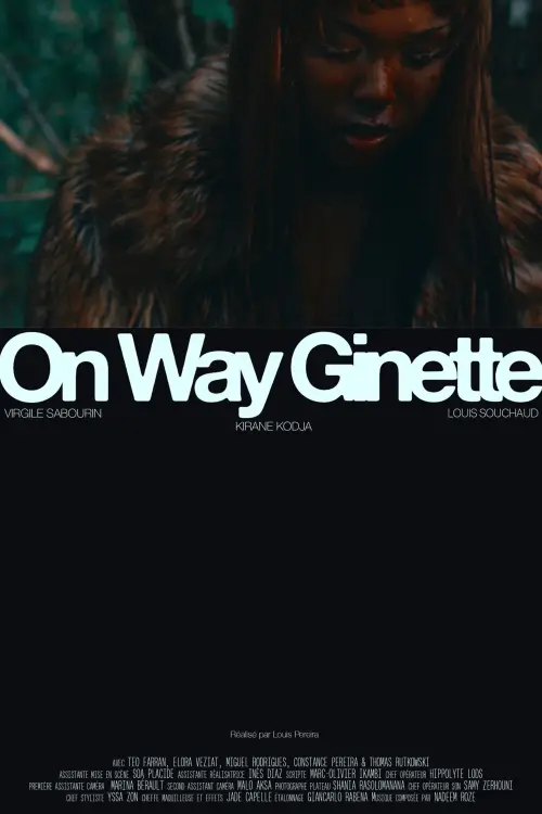 Movie poster "On Way Ginette"