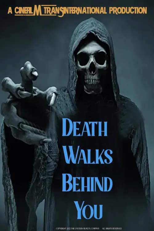 Movie poster "Death Walks Behind You"