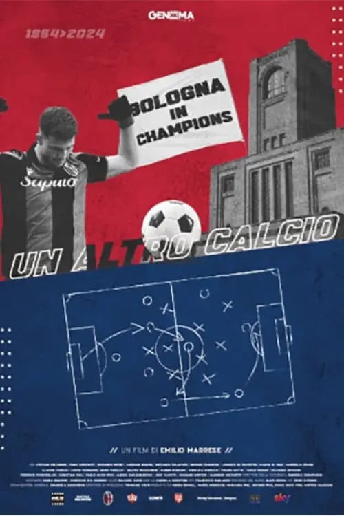 Movie poster "Un altro calcio - Bologna in Champions"