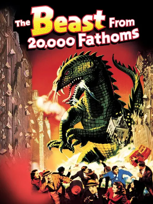 Movie poster "The Beast from 20,000 Fathoms"