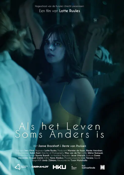 Movie poster "Als Het Leven Soms Anders Is"