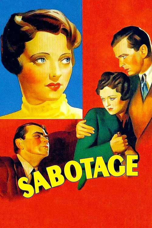 Movie poster "Sabotage"