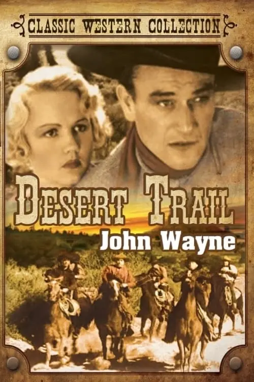 Movie poster "The Desert Trail"