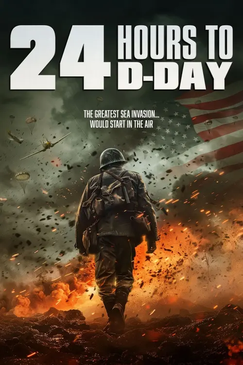 Movie poster "24 Hours To D-Day"