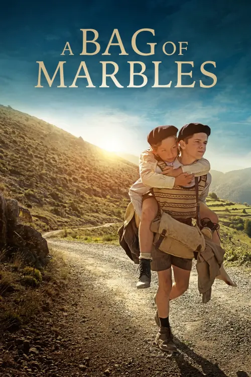 Movie poster "A Bag of Marbles"