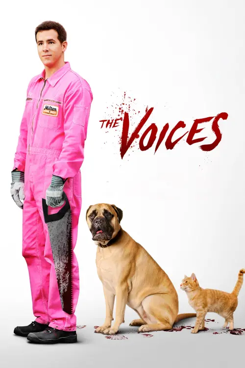 Movie poster "The Voices"