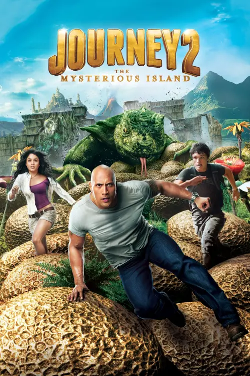 Movie poster "Journey 2: The Mysterious Island"